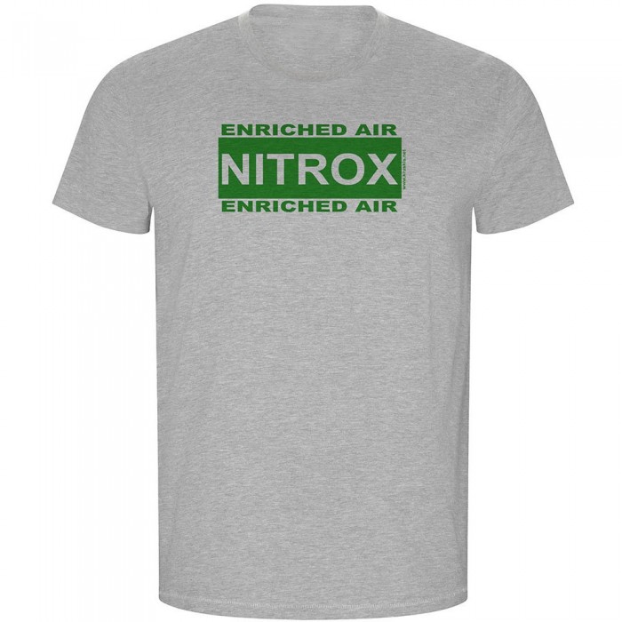 [해외]KRUSKIS Nitrox ECO 반팔 티셔츠 10139685137 Heather Grey