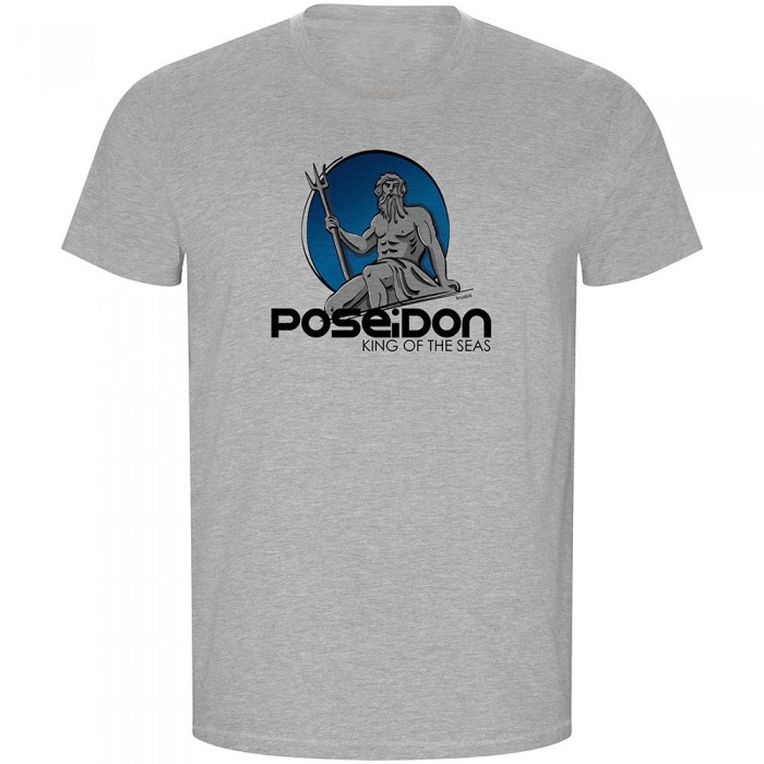 [해외]KRUSKIS Poseidon ECO 반팔 티셔츠 10139685153 Heather Grey