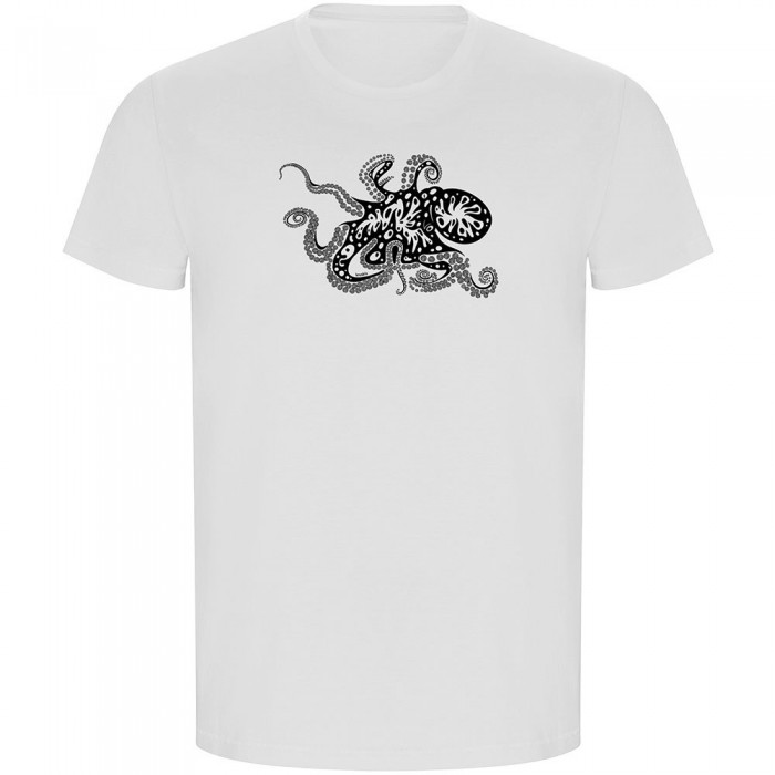 [해외]KRUSKIS ECO 반팔 티셔츠 Psychedelic Octopus 10139685156 White