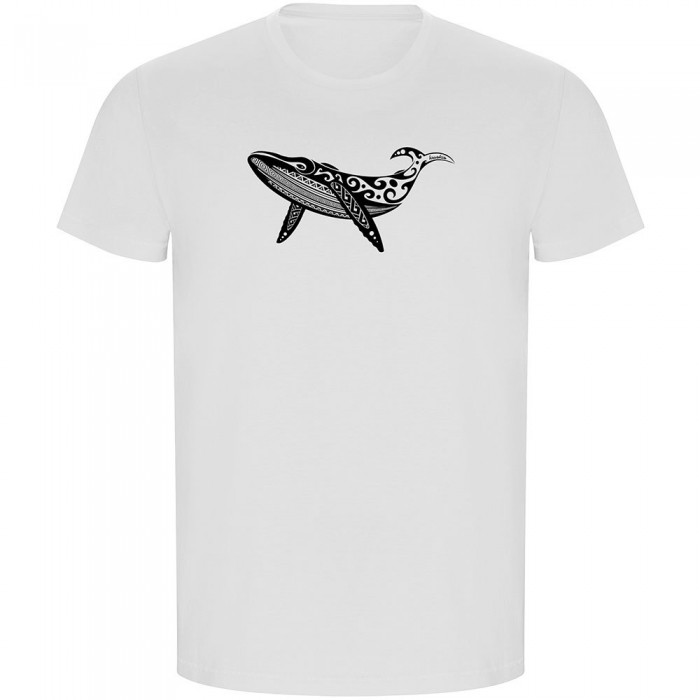 [해외]KRUSKIS Whale Tribal ECO Short Sleeve T-Shirt 10139685328 White