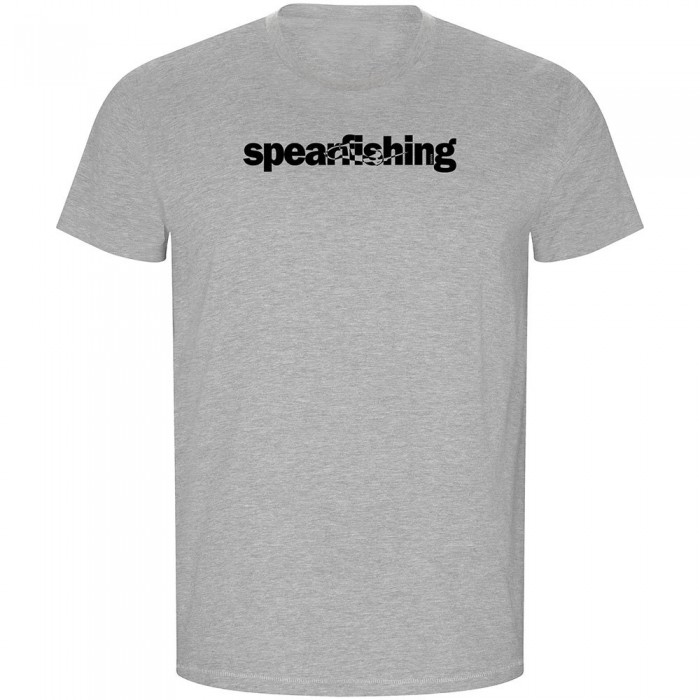 [해외]KRUSKIS Word Spearfishing ECO Short Sleeve T-Shirt 10139685363 Heather Grey