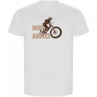 [해외]KRUSKIS Bike Addict ECO 반팔 티셔츠 1139684796 White