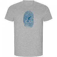 [해외]KRUSKIS Biker Fingerprint ECO 반팔 티셔츠 1139684801 Heather Grey