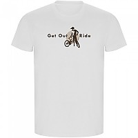 [해외]KRUSKIS Get Out And Ride ECO 반팔 티셔츠 1139684998 White