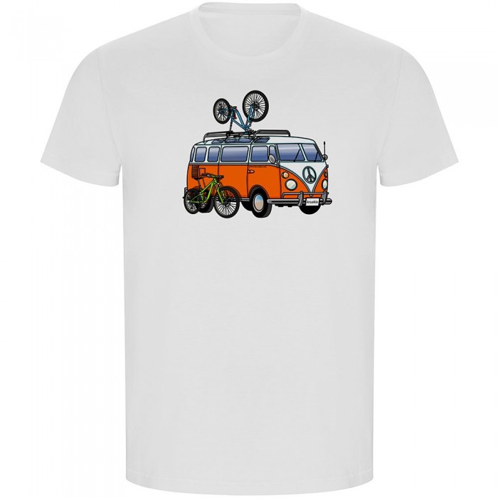 [해외]KRUSKIS Hippie Van MTB ECO 반팔 티셔츠 1139685020 White