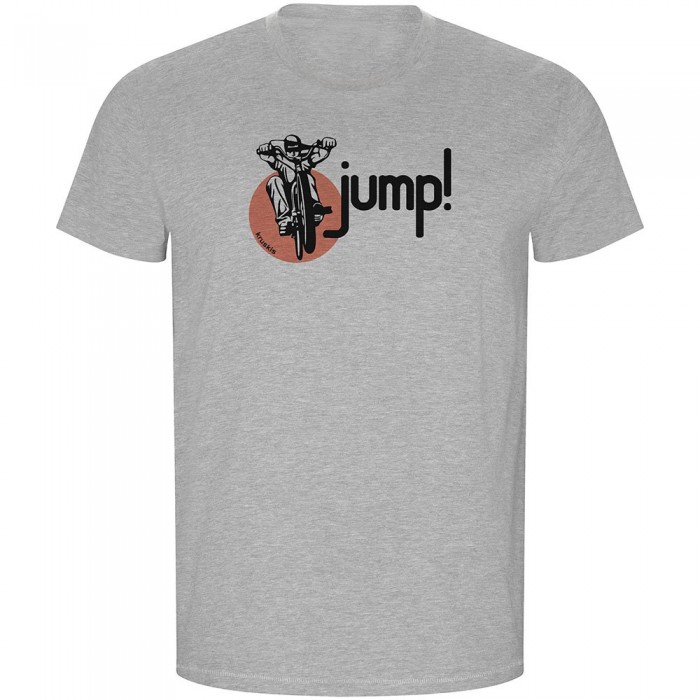 [해외]KRUSKIS Jump ECO 반팔 티셔츠 1139685049 Heather Grey