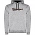 [해외]KRUSKIS Go Out Two-Colour 후드티 1139695623 Heather Grey / Black