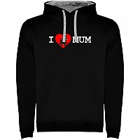 [해외]KRUSKIS 후드티 I Love Mum Two-Colour 1139695688 Black / Grey