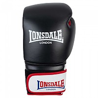 [해외]LONSDALE 가죽 권투 장갑 Winstone 7139684380 Black / White / Red