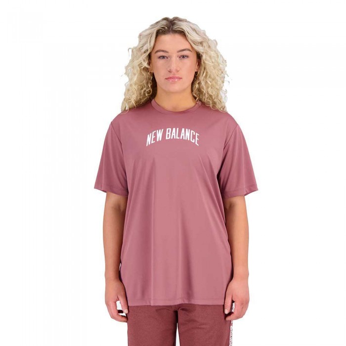 [해외]뉴발란스 Relentless Oversized Short Sleeve T-Shirt 7139471851 Washed Burgundy