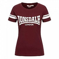 [해외]LONSDALE Killegray 반팔 티셔츠 7139688347 Oxblood