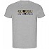 [해외]KRUSKIS Be Different Train ECO 반팔 티셔츠 7139684789 Heather Grey