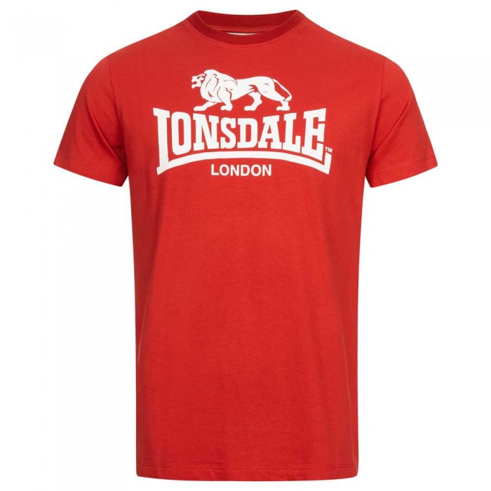 [해외]LONSDALE St. Erney 반팔 티셔츠 7139686010 Red