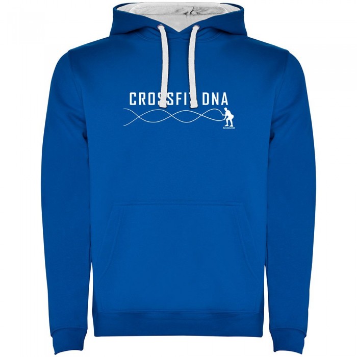 [해외]KRUSKIS Crossfit DNA Two-Colour 후드티 7139695405 Royal Blue / White
