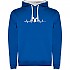 [해외]KRUSKIS Fitness Heartbeat Two-Colour 후드티 7139695531 Royal Blue / White