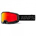 [해외]100% 스키 고글 Okan Hiper 5139682079 Black / Red