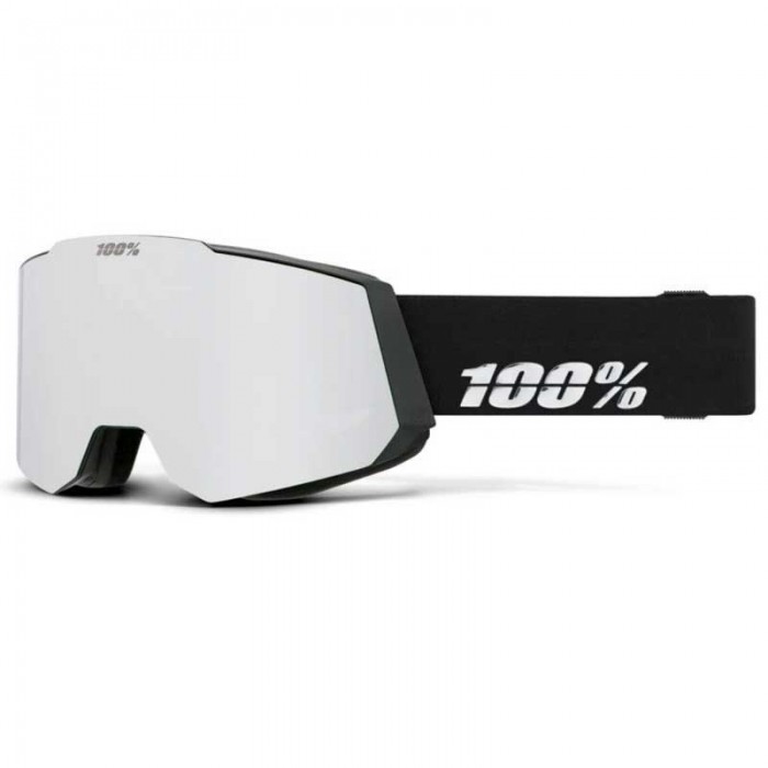 [해외]100% Snowcraft Hiper 스키 고글 5139682093 Black / Silver