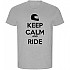 [해외]KRUSKIS Keep Calm And Ride ECO 반팔 티셔츠 9139685075 Heather Grey