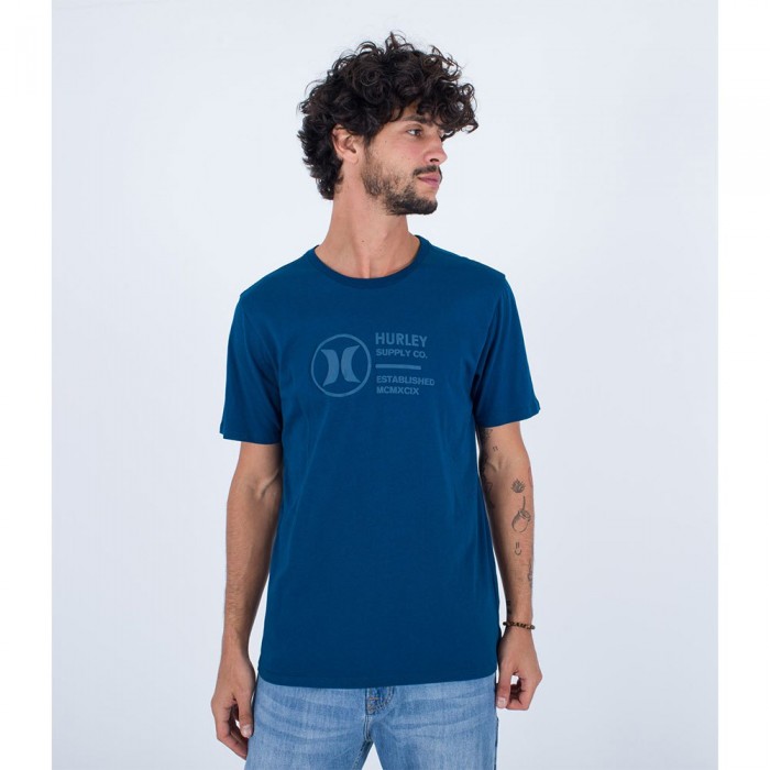 [해외]헐리 자른 티셔츠 14139595980 Poseidon Blue