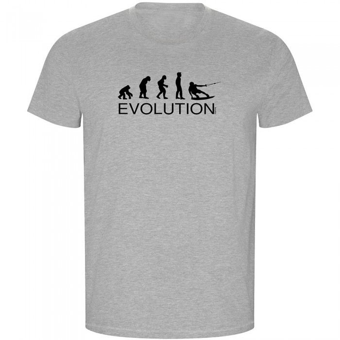 [해외]KRUSKIS Evolution Wake Board ECO 반팔 티셔츠 14139684959 Heather Grey
