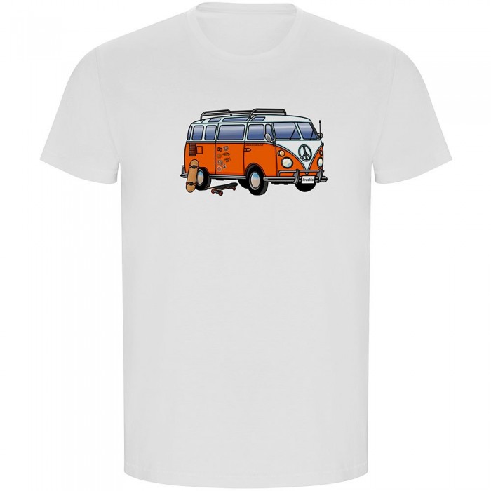 [해외]KRUSKIS Hippie Van Skate ECO 반팔 티셔츠 14139685022 White