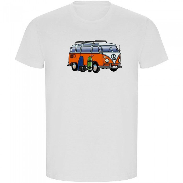 [해외]KRUSKIS Hippie Van Wakeboard ECO 반팔 티셔츠 14139685032 White