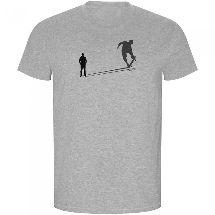 [해외]KRUSKIS Shadow Skate ECO 반팔 티셔츠 14139685203 Heather Grey