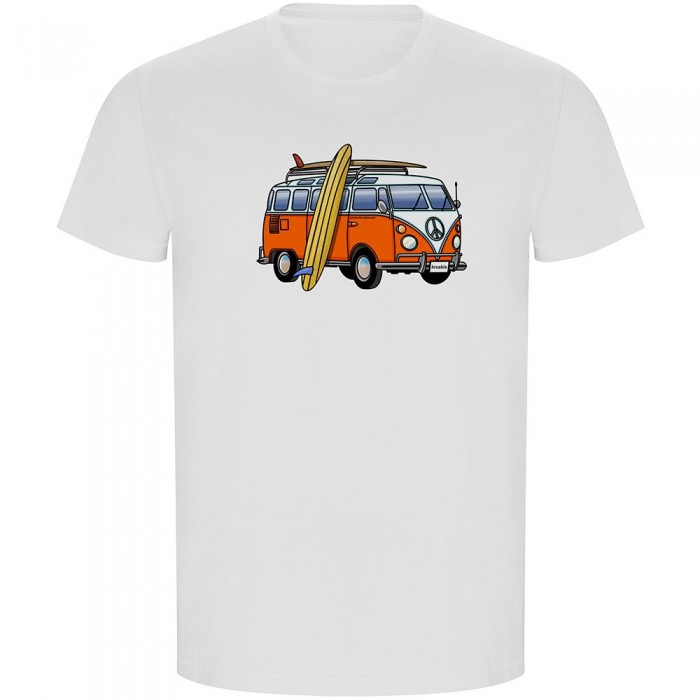 [해외]KRUSKIS Surf Hippie Van Surf ECO 반팔 티셔츠 14139685298 White