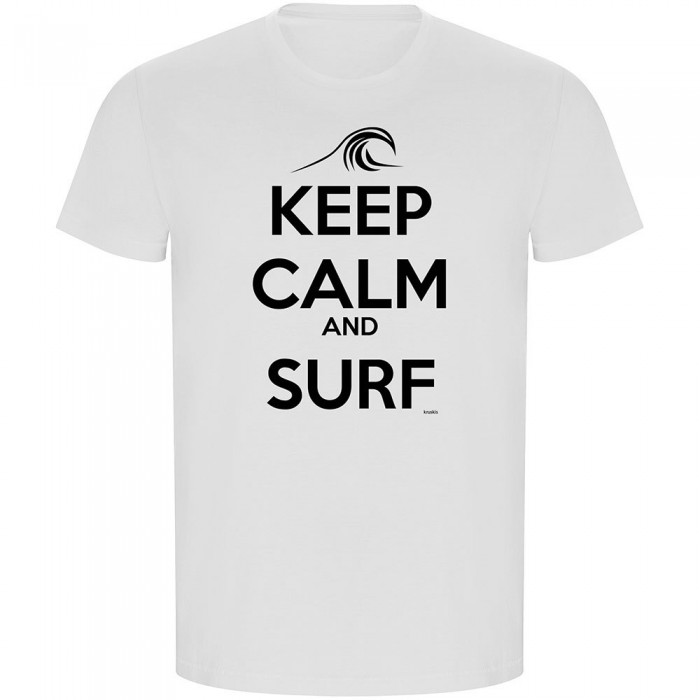 [해외]KRUSKIS Surf Keep Calm And Surf ECO 반팔 티셔츠 14139685300 White