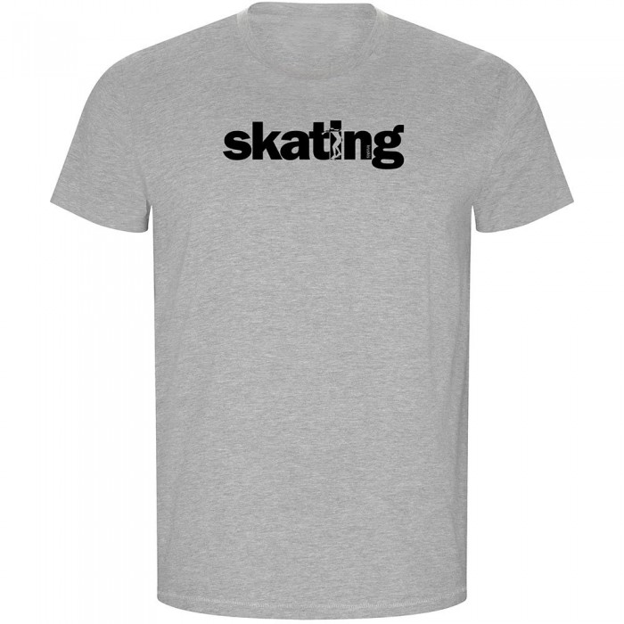 [해외]KRUSKIS Word Skating ECO 반팔 티셔츠 14139685357 Heather Grey