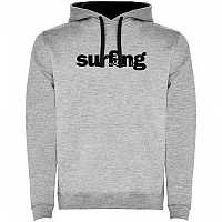 [해외]KRUSKIS Word Surfing Two-Colour 후드티 14139696187 Heather Grey / Black