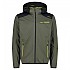 [해외]CMP Zip Hood 32A5017 소프트쉘 자켓 4139682668 Oil Green