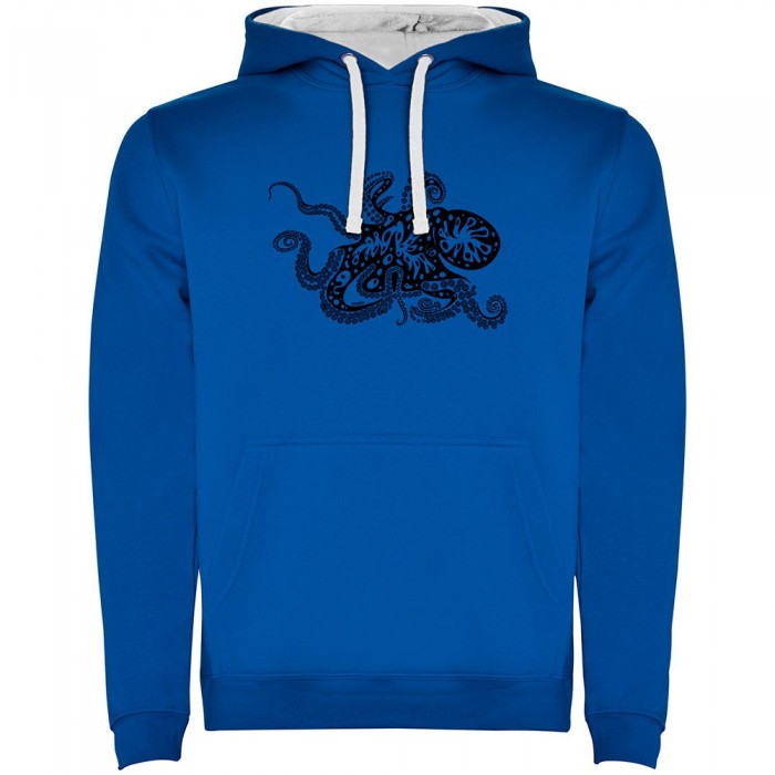 [해외]KRUSKIS 후드티 Psychedelic Octopus Two-Colour 10139695837 Royal Blue / White
