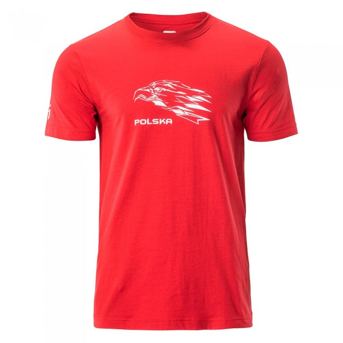 [해외]HUARI Poland Fan 반팔 티셔츠 3139444174 Racing Red / White