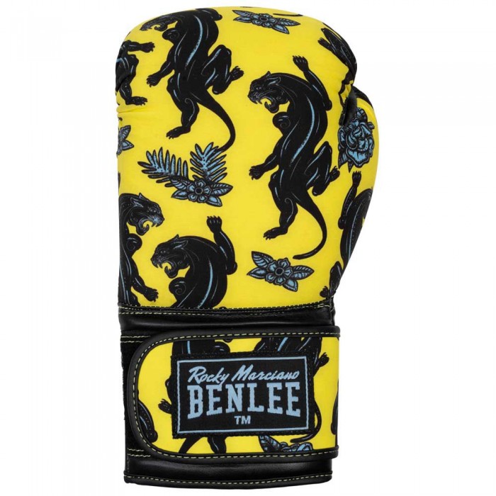 [해외]BENLEE Panther Artificial Leather Boxing Gloves 7139693520 Yellow / Black / Blue
