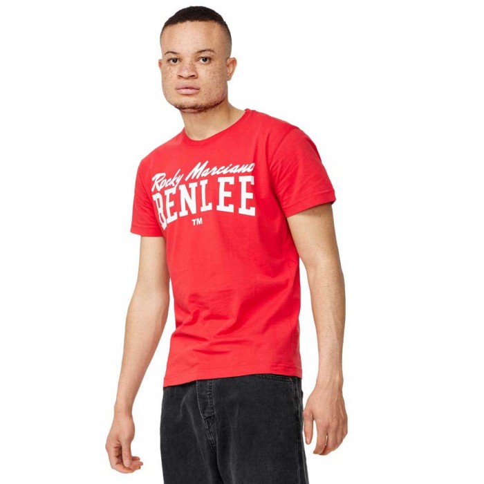[해외]BENLEE 로고 반팔 티셔츠 7139693515 Red