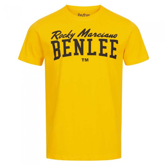 [해외]BENLEE 로고 반팔 티셔츠 7139693516 Warm Yellow