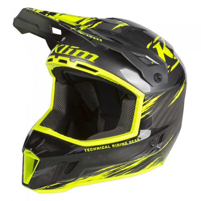 [해외]클라임 F3 Carbon Pro ECE 풀페이스 헬멧 9139347433 Asphalt / Hi-Vis