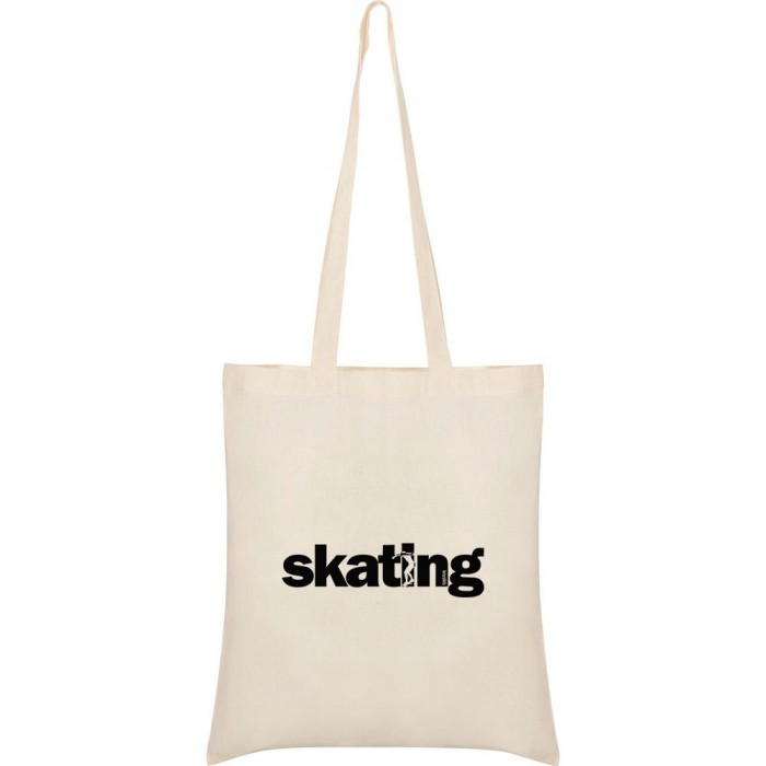 [해외]KRUSKIS Word Skating Tote Bag 14139716461 Beige