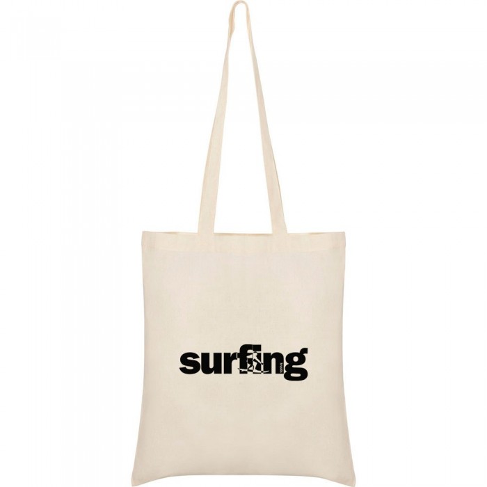 [해외]KRUSKIS Word Surfing Tote Bag 14139716465 Beige