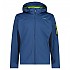 [해외]CMP Zip Hood 39A5027 소프트쉘 자켓 4139679362 Dusty Blue / B.Blue