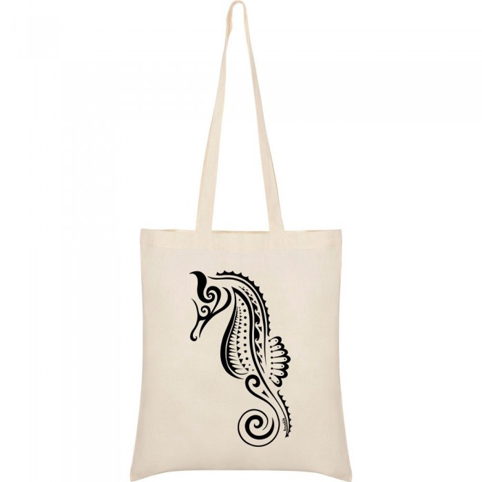 [해외]KRUSKIS Seahorse Tribal Tote Bag 10139716333 Beige