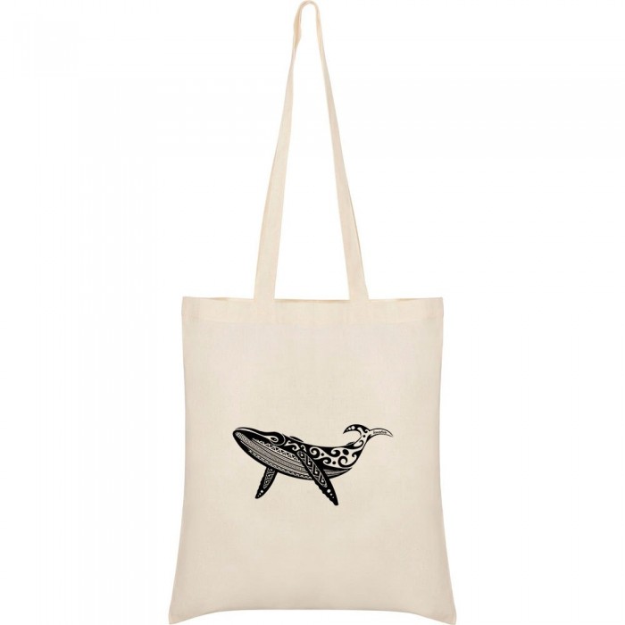 [해외]KRUSKIS Whale Tribal Tote Bag 10139716445 Beige