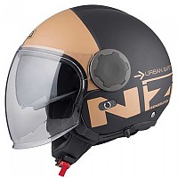 [해외]NZI 오픈 페이스 헬멧 Ringway Duo 9139684521 Matt Commuter Black / Bronze