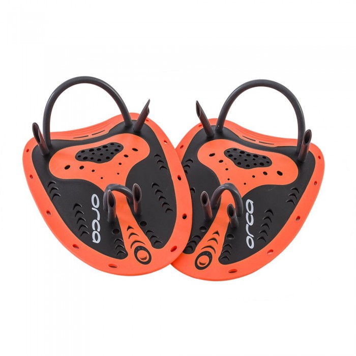 [해외]ORCA Flexi Fit Swimming Paddles 6139716952 Hi-Vis Orange