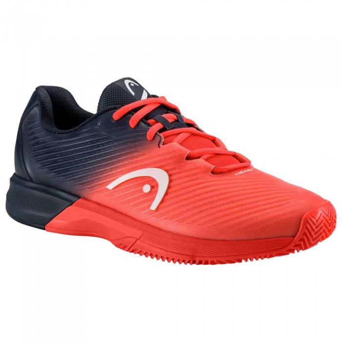 [해외]헤드 RACKET 클레이 신발 Revolt 프로 4.0 Clay 12139489189 Blueberry / Fiery Coral