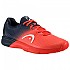 [해외]헤드 RACKET Revolt Pro 4.0 Clay 점토 신발 12139489189 Blueberry / Fiery Coral