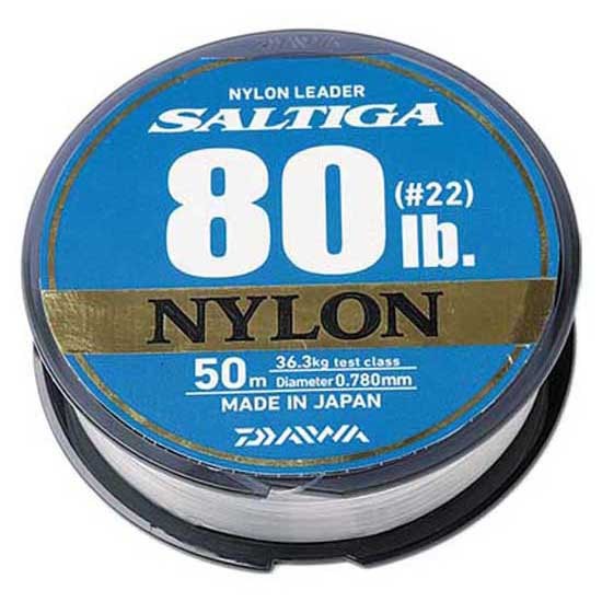 [해외]다이와 Saltiga Nylon 50 m Monofilament 8139452394 Clear