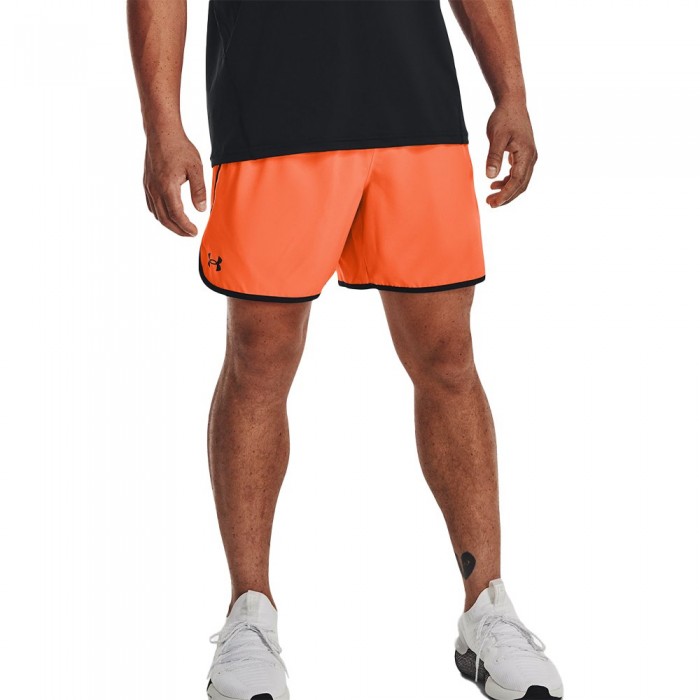 [해외]언더아머 HIIT Woven 6´´ 반바지 7139419083 Orange Blast / Black