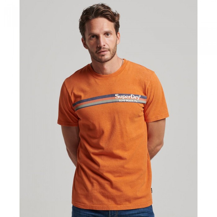 [해외]슈퍼드라이 Vintage Venue 티셔츠 139530639 Denim Co Rust Orange